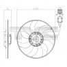 Ventilateur (refroidissement moteur) TYC