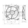 Ventilateur (refroidissement moteur) TYC
