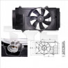 Ventilateur (refroidissement moteur) TYC