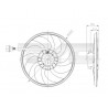 Ventilateur (refroidissement moteur) TYC