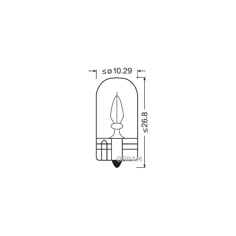 Ampoule (feu arrière / feu clignotant) OSRAM