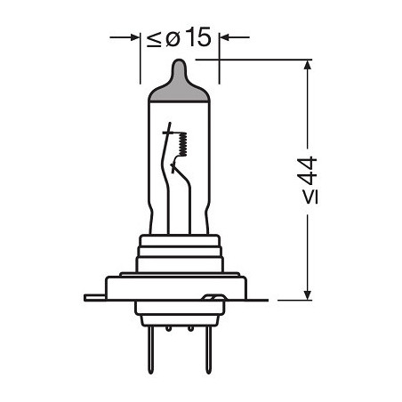 Ampoule (Phare longue portée) OSRAM