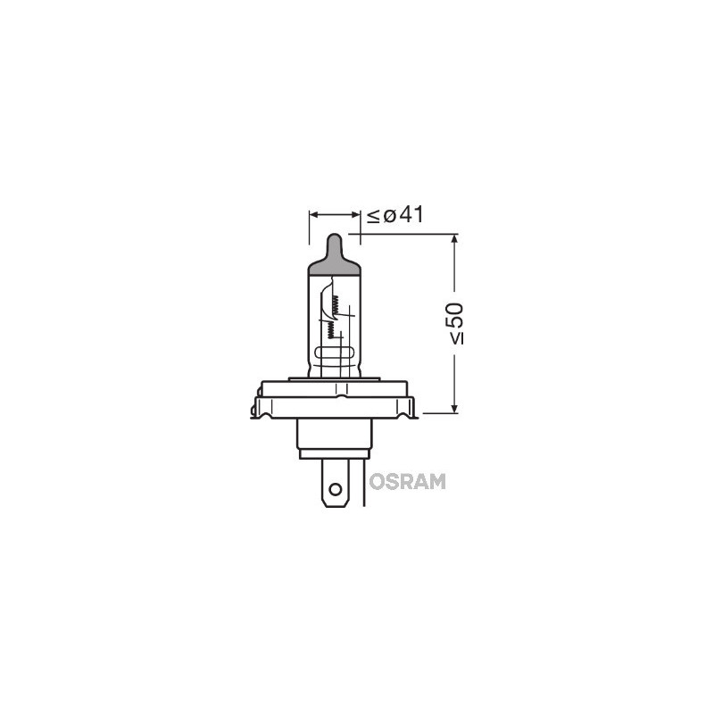 Ampoule (Phare longue portée) OSRAM