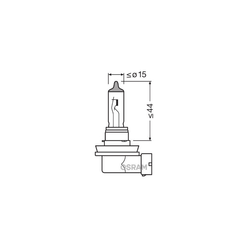 Ampoule (Phare longue portée) OSRAM