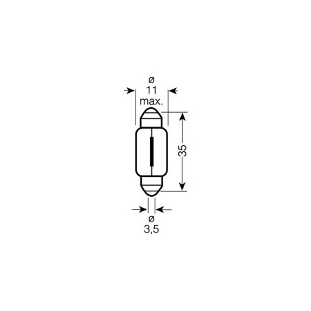 Ampoule (feu plafonnier) OSRAM