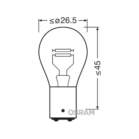 Ampoule (feu stop/feu...