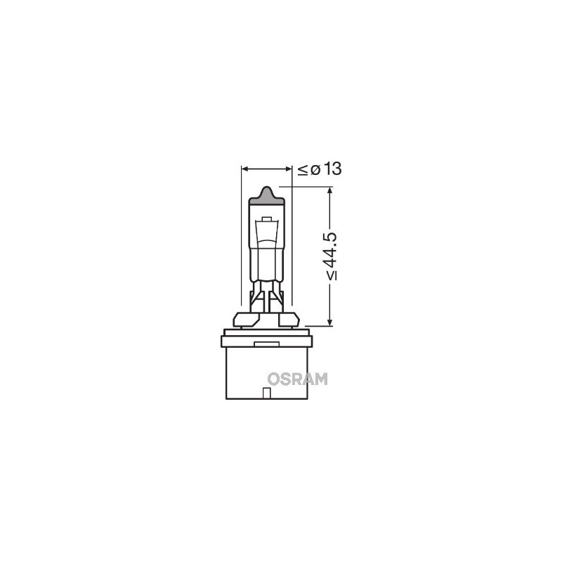 Ampoule (Phare principal / antibrouillard) OSRAM
