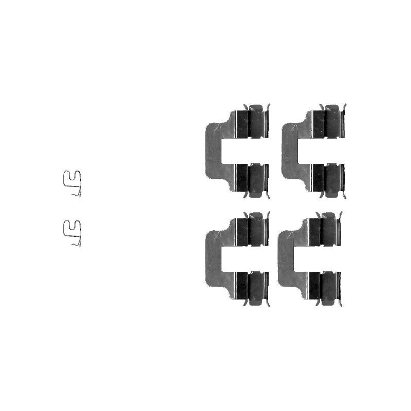 Kit d'accessoires (plaquette de frein) MINTEX