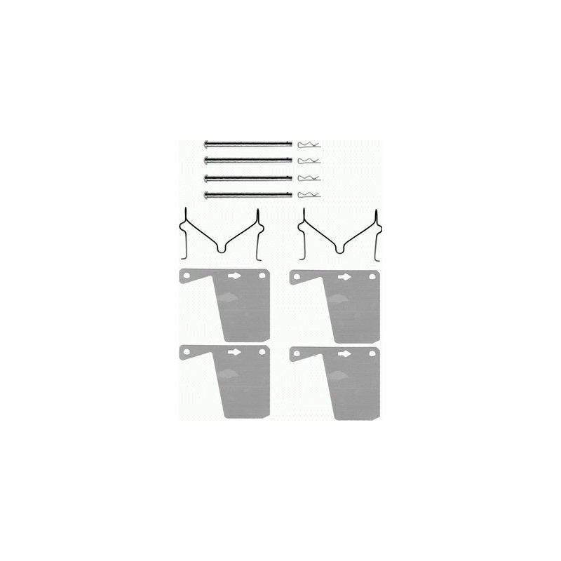 Kit d'accessoires (plaquette de frein) MINTEX