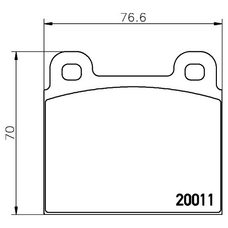 Jeu de quatre plaquettes de...