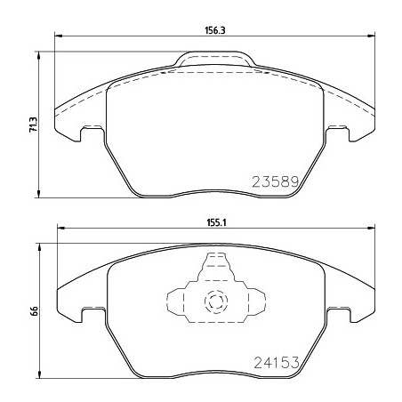 Jeu de quatre plaquettes de...