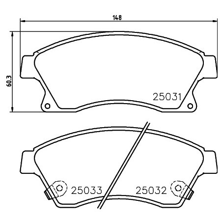 Jeu de quatre plaquettes de...