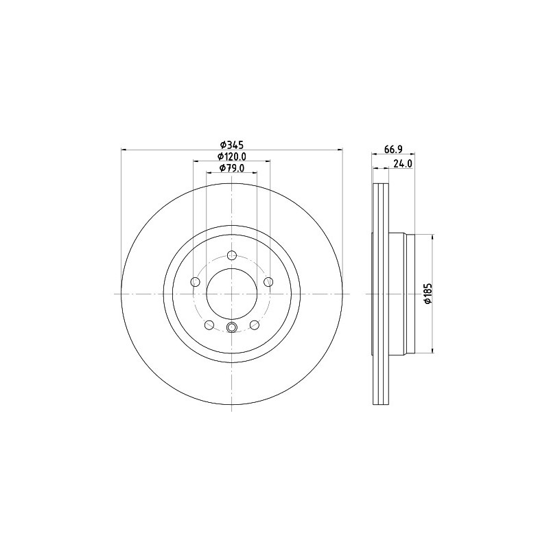 Disque de frein à l'unité MINTEX