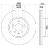 Disque de frein à l'unité MINTEX
