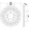 Disque de frein à l'unité MINTEX