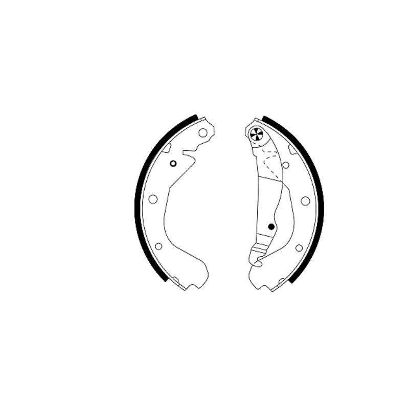 Jeu de mâchoires de frein MINTEX