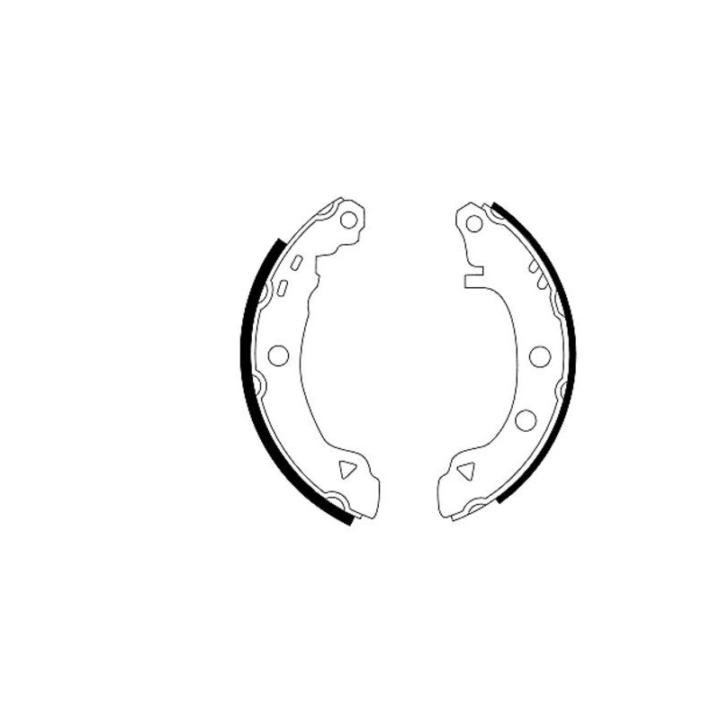 Jeu de mâchoires de frein MINTEX