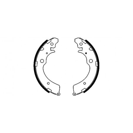 Jeu de mâchoires de frein...