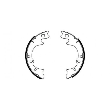 Jeu de mâchoires de frein...