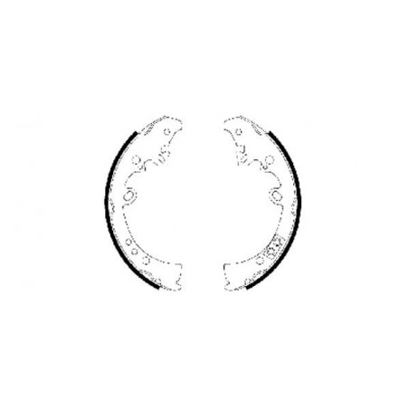 Jeu de mâchoires de frein...