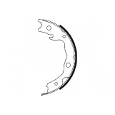 Jeu de mâchoires de frein...