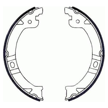 Jeu de mâchoires de frein...