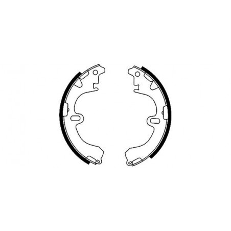 Jeu de mâchoires de frein...