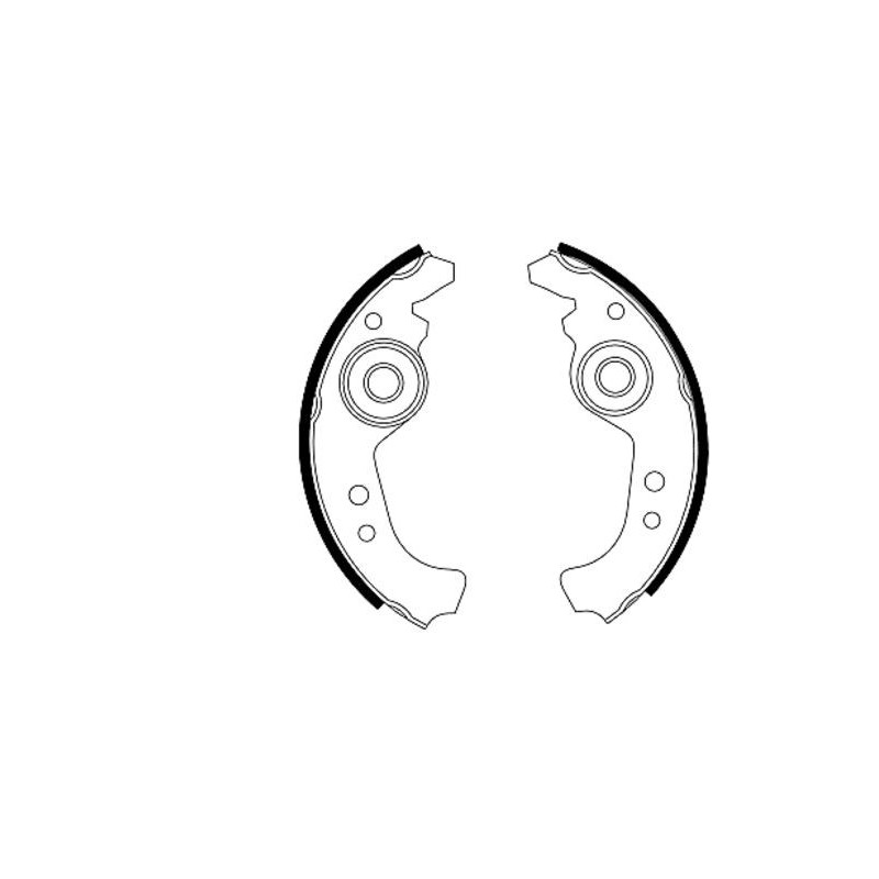 Jeu de mâchoires de frein MINTEX