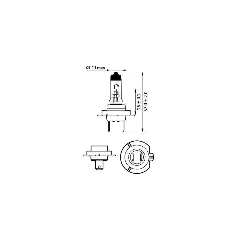 Ampoule (Phare longue portée) PHILIPS