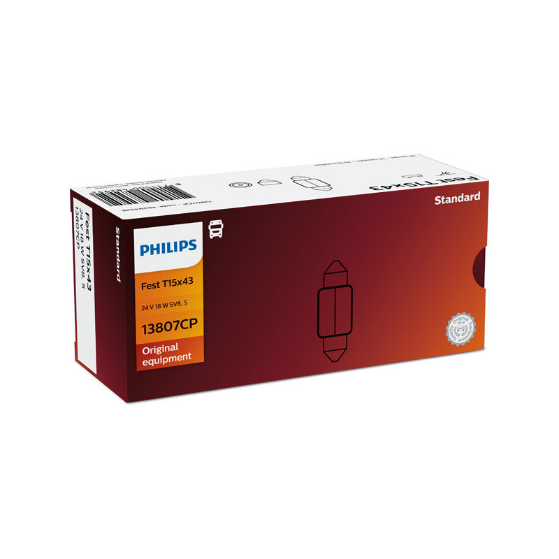 Ampoule (feu éclaireur de plaque) PHILIPS