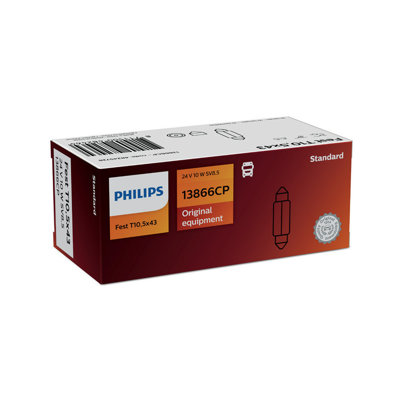 Ampoule (feu éclaireur de plaque) PHILIPS