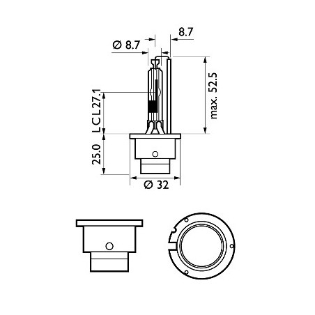 Ampoule (Phare longue...