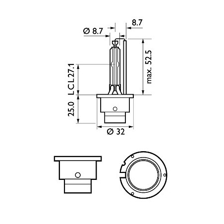 Ampoule (Phare longue...