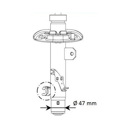 Amortisseur (à l'unité) KYB