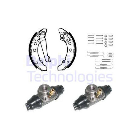 Jeu de mâchoires de frein...