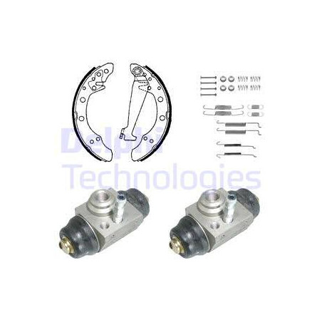 Jeu de mâchoires de frein...