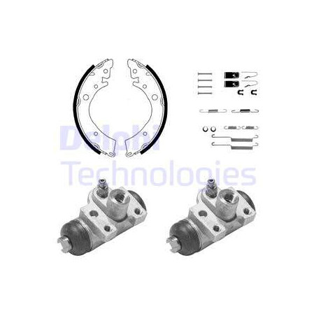 Jeu de mâchoires de frein...