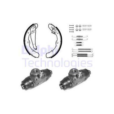 Jeu de mâchoires de frein...