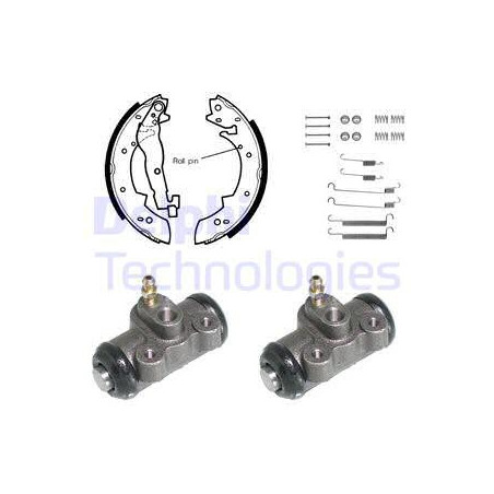 Jeu de mâchoires de frein...