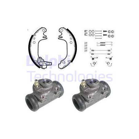 Jeu de mâchoires de frein...