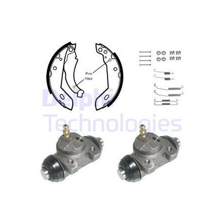 Jeu de mâchoires de frein...