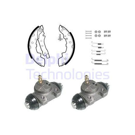 Jeu de mâchoires de frein...