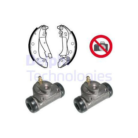 Jeu de mâchoires de frein...