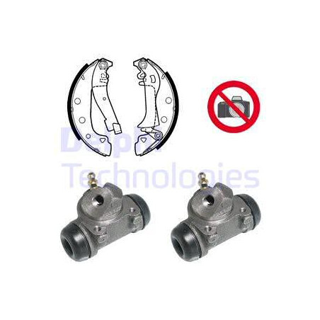 Jeu de mâchoires de frein...