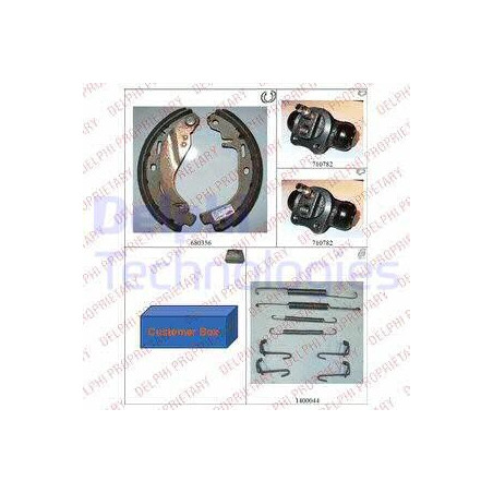 Jeu de mâchoires de frein...