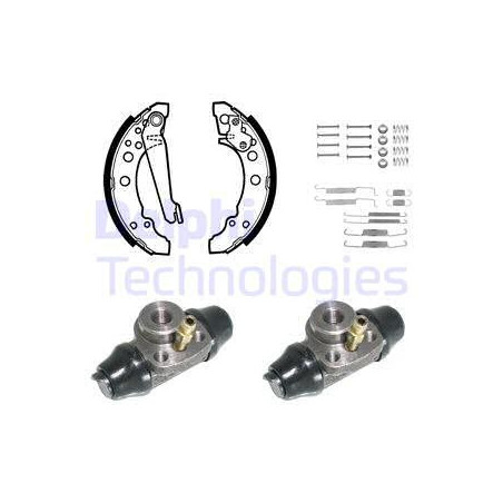 Jeu de mâchoires de frein...