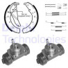 Jeu de mâchoires de frein DELPHI