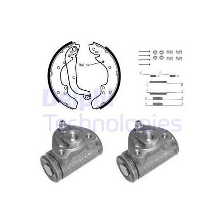 Jeu de mâchoires de frein...