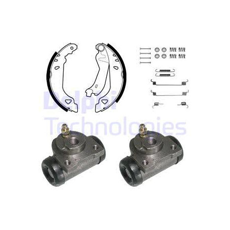 Jeu de mâchoires de frein...