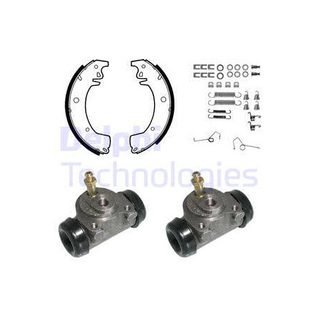 Jeu de mâchoires de frein...